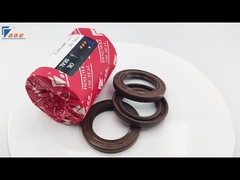 骨格金属 水力オイルシール ブラウン FKM ゴムシール 耐磨性